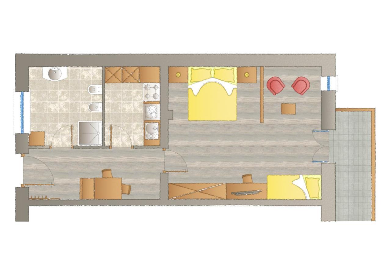Am Rainell Hof Apart otel Urtijëi Dış mekan fotoğraf